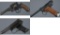 Three Japanese Handguns with Holsters