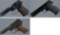 Three Military Semi-Automatic Pistols