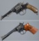 Two Double Action Revolvers