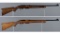 Two Winchester Model 100 Semi-Automatic Rifles