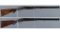 Two Factory Engraved German Hammer Drillings