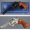 Two Smith & Wesson N-Frame Double Action Revolvers