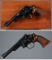 Two Smith & Wesson Double Action Revolvers