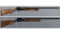 Two Factory Engraved Belgian Browning Auto 5 Shotguns