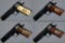 Four Collector Serialized Colt 1911 WWI Commemorative Pistols