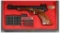 Belgian Browning Medalist Semi-Automatic Pistol with Case