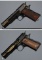 Two Gun Set of Browning Model 1911 100th Anniversary Pistols