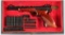 Belgian Browning Medalist Semi-Automatic Pistol with Case
