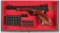 Belgian Browning Medalist Semi-Automatic Pistol with Case