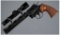 Colt Python Double Action Revolver with Scope