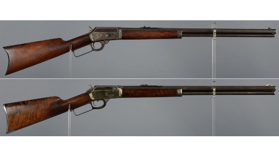 Two Marlin Lever Action Rifles