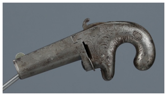 Factory Engraved Colt No. 1 Derringer