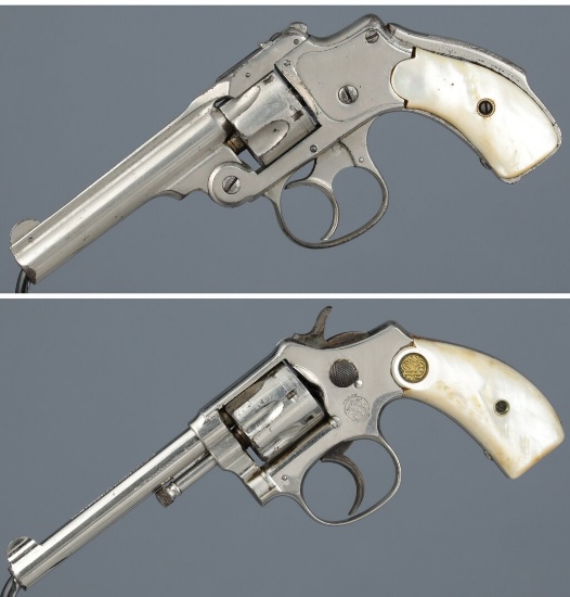 Two Smith & Wesson Double Action Revolvers