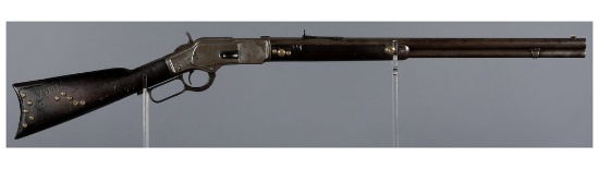 Antique Winchester Model 1873 Lever Action Rifle