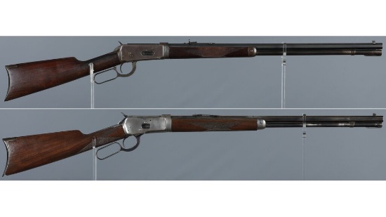 Two Winchester Lever Action Rifles