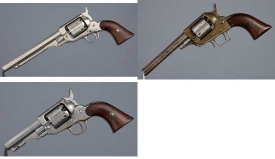 Three Whitney Percussion Revolvers