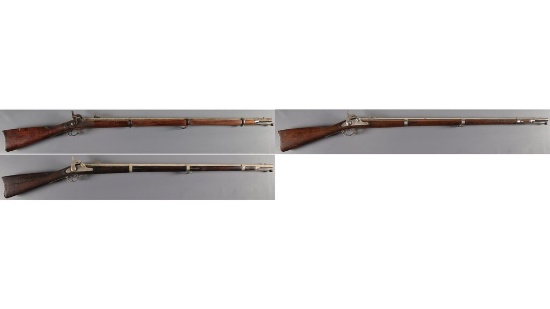 Three Civil War U.S. Percussion Rifle-Muskets
