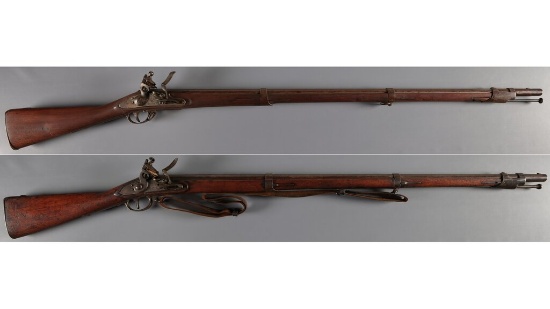 Two U.S. Flintlock Muskets