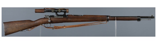 WWII Era Swedish Carl Gustaf m/41 Sniper Rifle with m/42 Scope