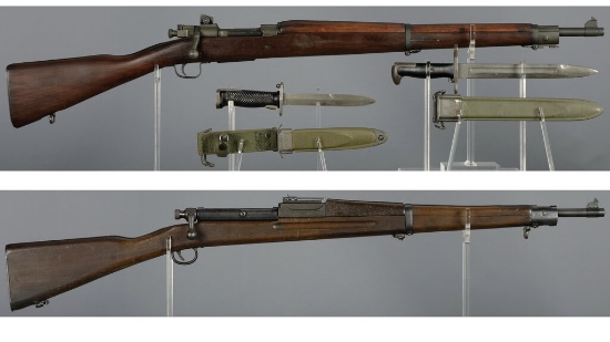 U.S. Remington 1903-A3 Rifle with Paris-Dunn Training Rifle