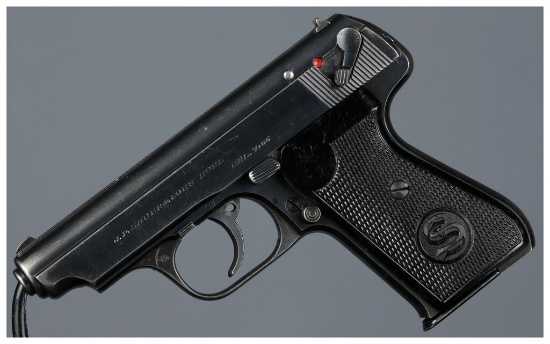 German Police J.P. Sauer & Son 38H Pistol with Matching Magazine