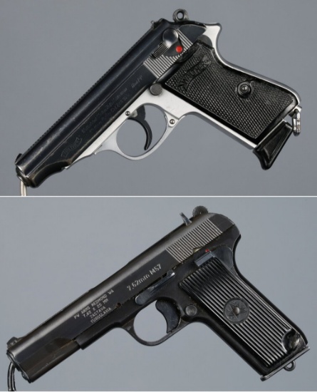 Two European Military Pattern Semi-Automatic Pistols