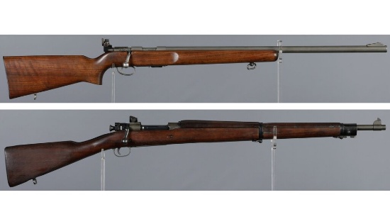 Two U.S. Remington Arms Bolt Action Rifles