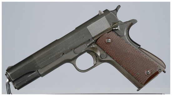 World War II U.S. Colt M1911A1 Pistol with Accessories