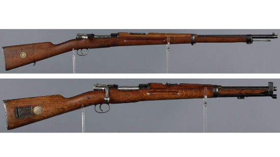 Two Swedish Mauser Bolt Action Rifles
