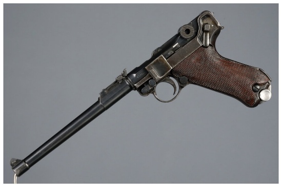 DWM Artillery Luger Semi-Automatic Pistol with Stock