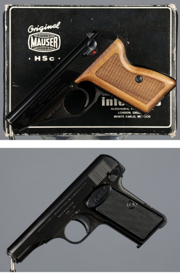 Two European Semi-Automatic Pistols