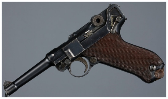 DWM Blank Chamber Luger Semi-Automatic Pistol