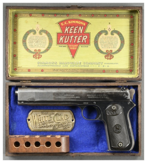 Colt Model 1900 Pistol with Factory Letter and Case