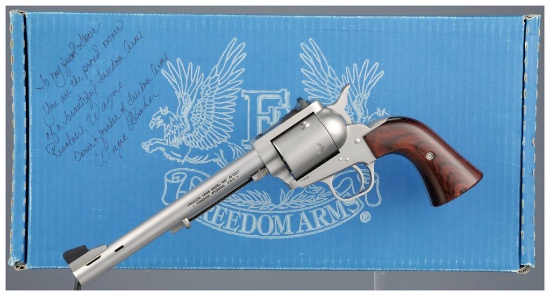 Freedom Arms Model 1997 Revolver with Extra Cylinder and Box
