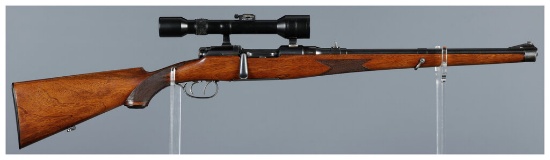 Steyr Model 1903 Bolt Action Rifle with Scope and Reloading Dies