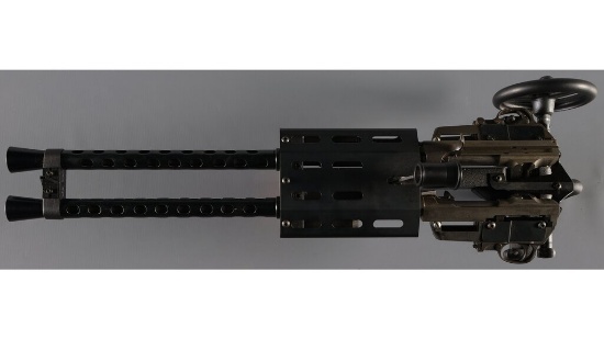Two U.S. Winchester  M1 Carbines with Calico M1-II Mount