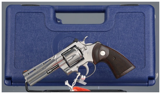 Colt Python Double Action Revolver with Case