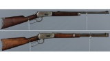 Two Winchester Lever Action Long Guns