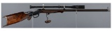 J. M. Marlin Ballard No. 2 Single Shot Rifle with Scope