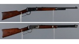 Two Winchester Lever Action Long Guns