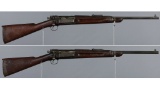 Two U.S. Springfield Armory Model 1899 Bolt Action Krag Carbines