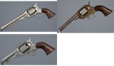 Three Whitney Percussion Revolvers