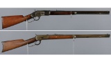 Two Winchester Lever Action Rifles