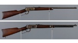 Two Winchester Lever Action Long Guns