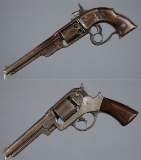 Two Civil War Era Percussion Revolvers