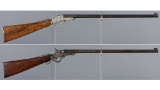 Two Massachusetts Arms Co. Maynard Single Shot Rifles