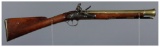 Engraved Harrison Brass Barrel Flintlock Blunderbuss