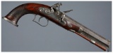 R. Groom Flintlock Pistol