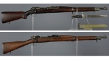Two U.S. Model 1903 Bolt Action Rifles