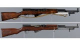 Two SKS Semi-Automatic Rifles
